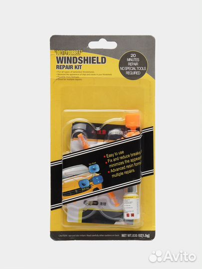 Набор для ремонта сколов лобового стекла