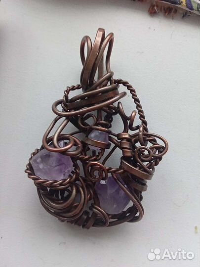 Кулон ручная работа