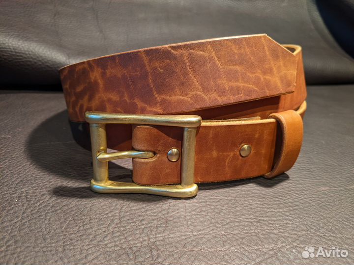 Ремень кожаный