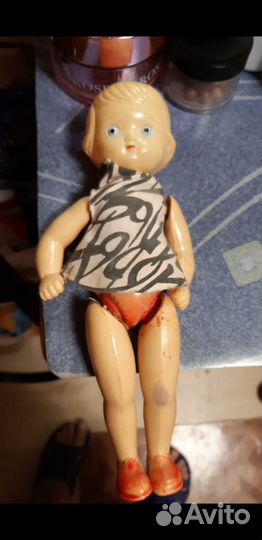 Кукла целлулоид СССР