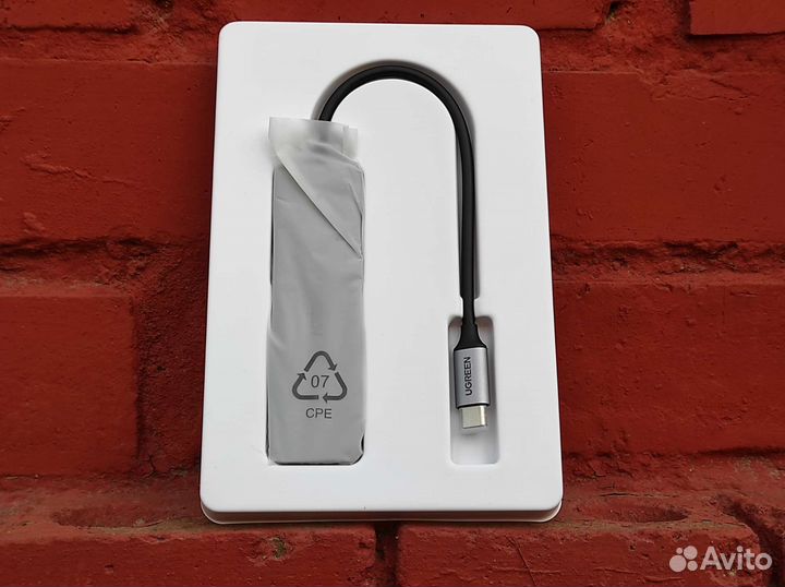 USB-концентратор (хаб) 4 в 1 ugreen Type-C 70336