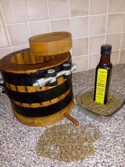 Коноплянное масло холодного отжима