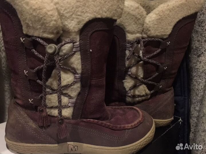 Сапоги для девочки 34