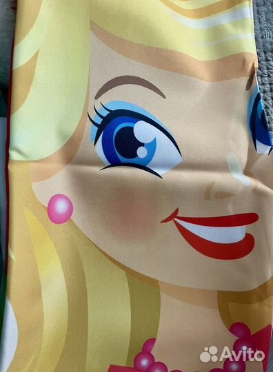 Шторы для детской, девочки «принцесса и замок«