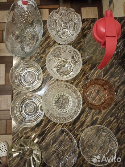 Конфетницы салатники хрусталь СССР
