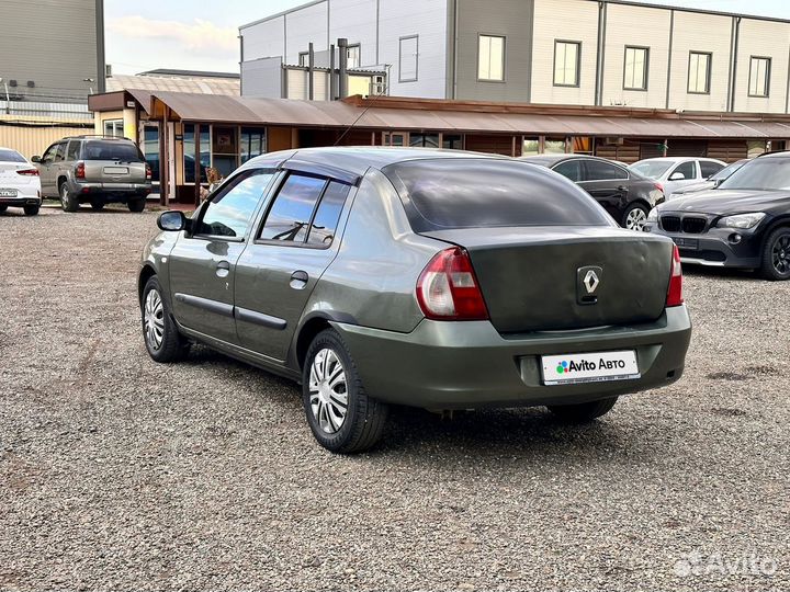 Renault Symbol 1.4 МТ, 2007, 286 113 км