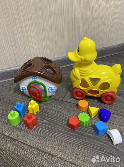 Развивающие игрушки, сортеры