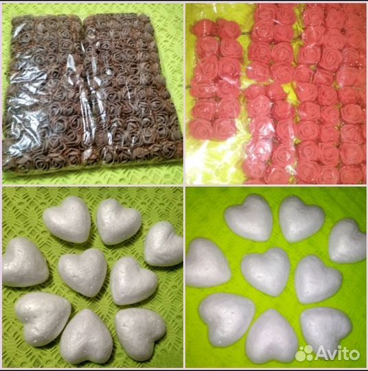 Розы из фоамирана, рукоделие