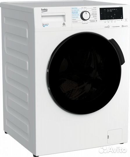 Стиральная машина beko wdb7425r2w белый