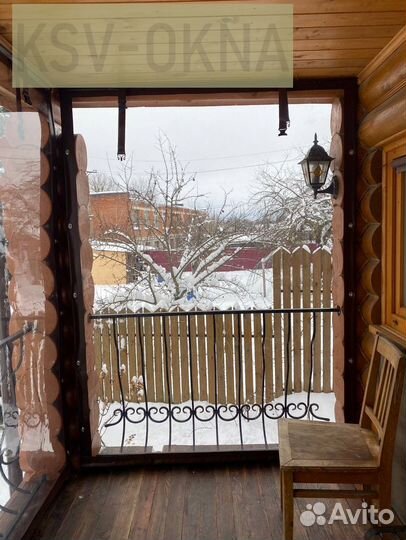 Мягкие окна на беседку