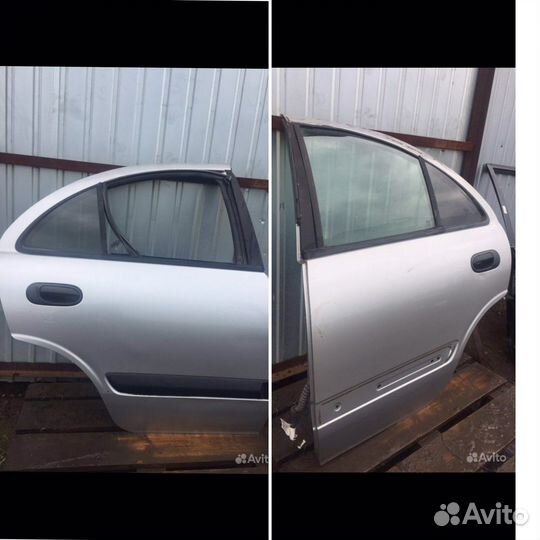 Дверь задняя левая правая Nissan Almera N16