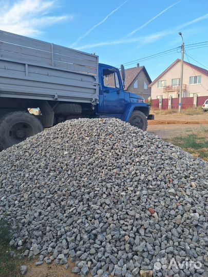 Песок,щебень новый и вторичный, керамзит, земля