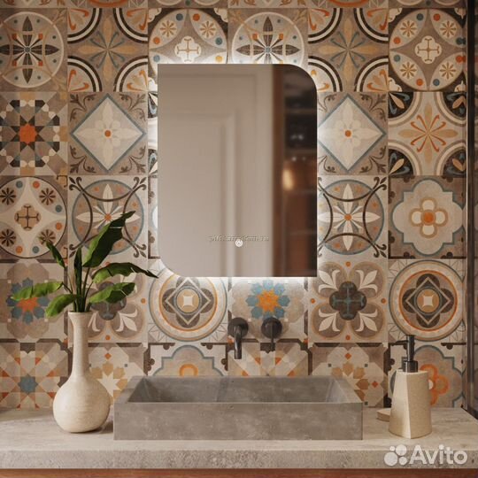 Зеркало Mixline Алон симметрия - Эконом 500*700 (550309)