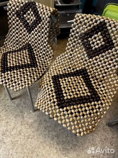 Массажная накидка в автомобиль из дерева