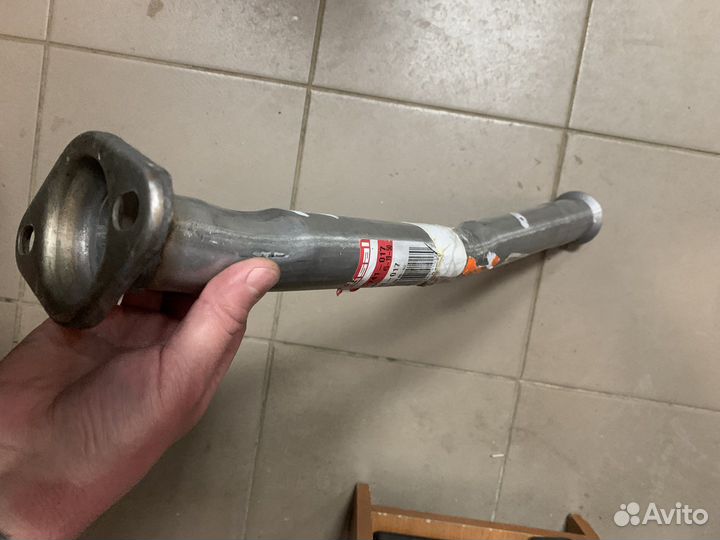 Труба выхлопная пежо 206