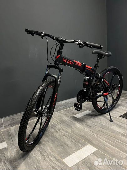 Велосипед новый Vetro на литых дисках, складной