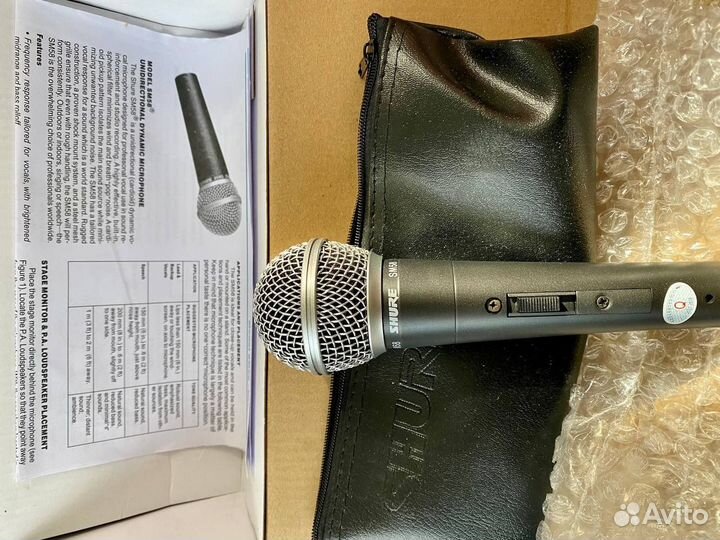 Микрофон shure sm 58