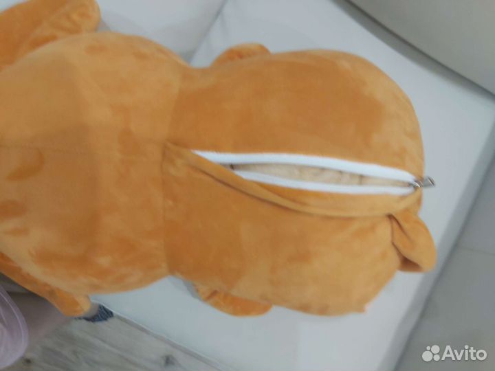 Мягкая игрушка с пледом. Мышь 3 в 1