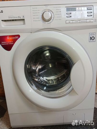 Стиральная машина бу lg 6 кг