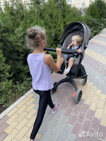 Коляска stokke xplory v6 + допы