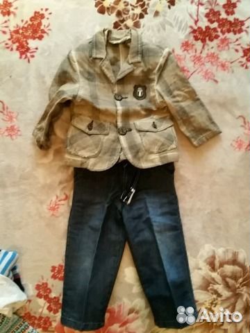 Пакет вещей на мальчика размер 86