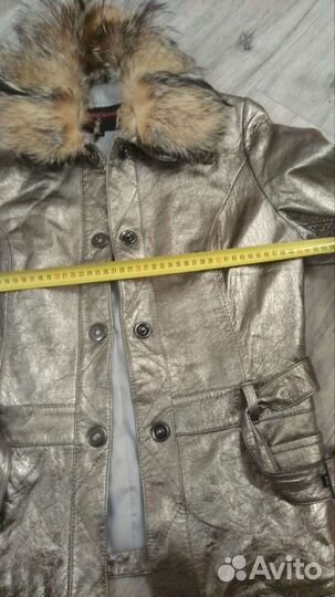 Куртка кожаная