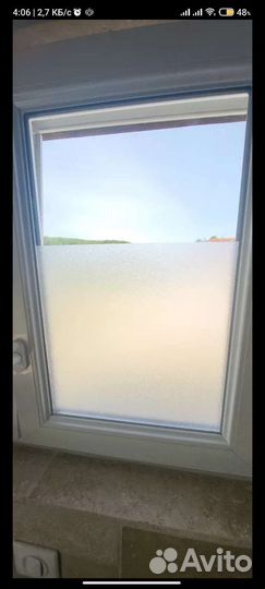 Матовая пленка для окон