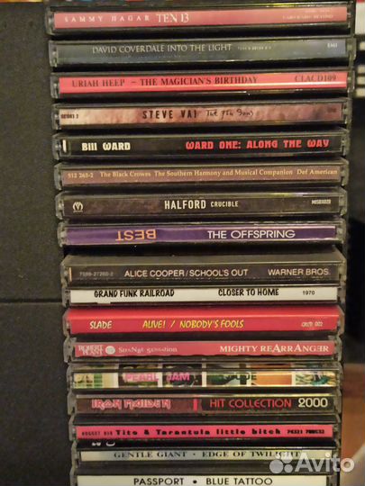 Компакт диски рок, поп, саундтреки, джаз