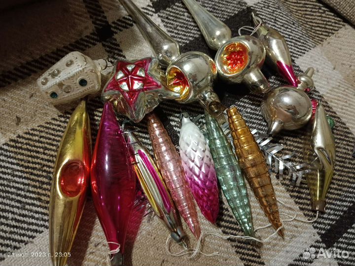 Советские елочные игрушки