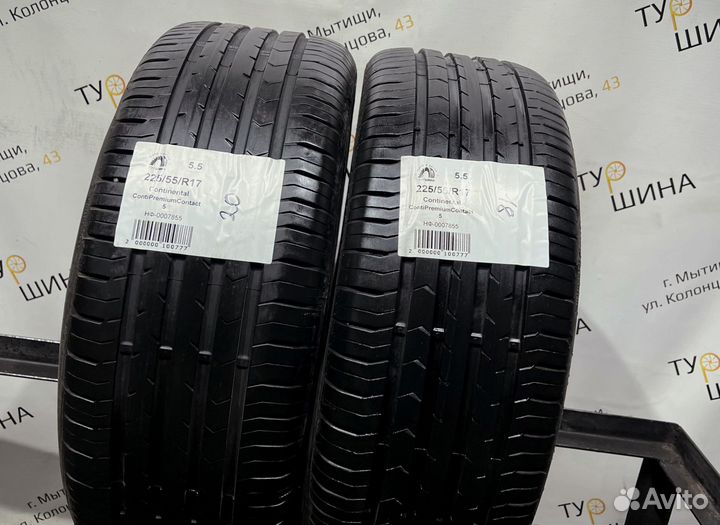 Continental ContiPremiumContact 5 225/55 R17 94Y