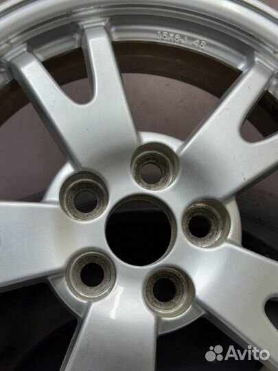 Комплект дисков Toyota 5х100 R15 ET45 6J