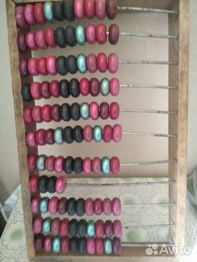 Счеты деревянные