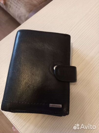 Мужское кожаное портмоне