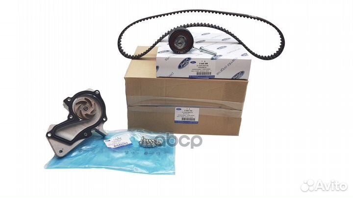 Комплект ремня грм С помпой 2302744 ford