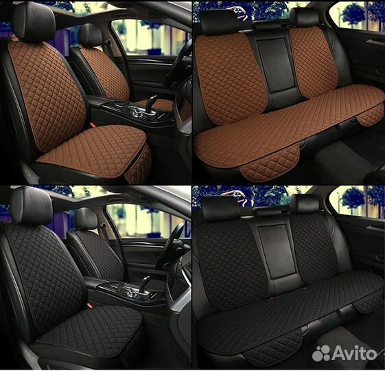 Накидки на сидения, универсал, полный комплект