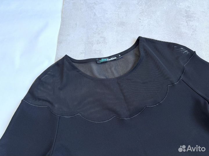 Платье женское 42 черное вечернее