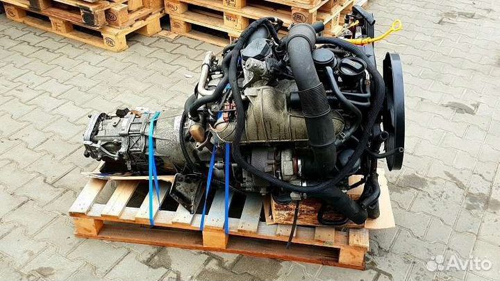 Двигатель VW Crafter cebb BJK 2.5 TDI 109 лс