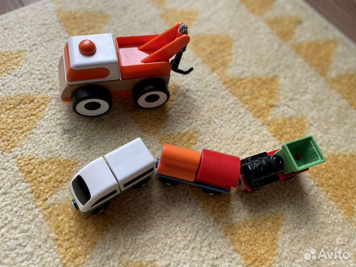 Машинки IKEA паровозик megabloks