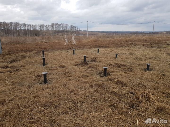 Свайный фундамент, винтовые сваи