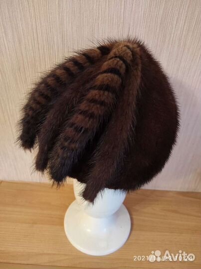Шапка норковая