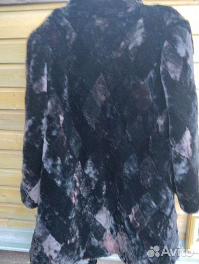Шубка алеф 46-48 р шелковистая как бархат