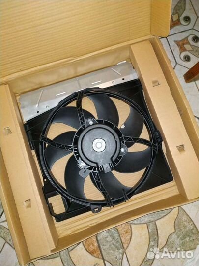 Вентилятор радиатора citroen peugeot