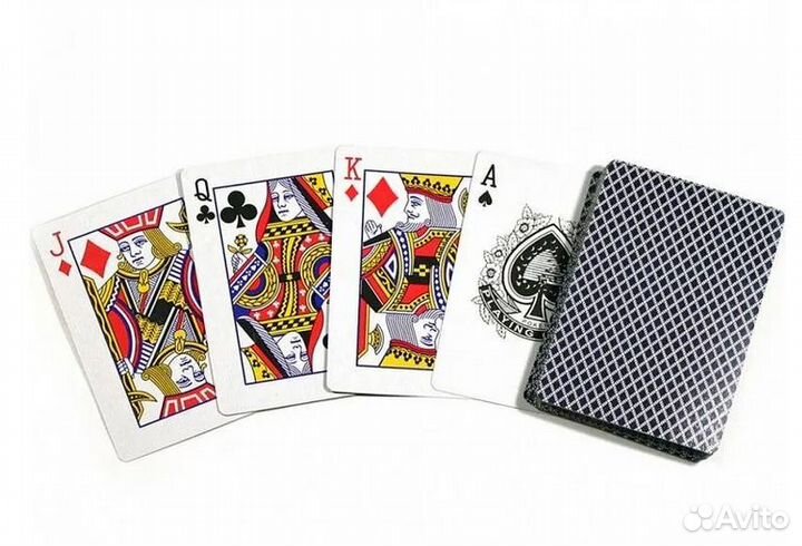 Карты игральные пластиковые 54 шт