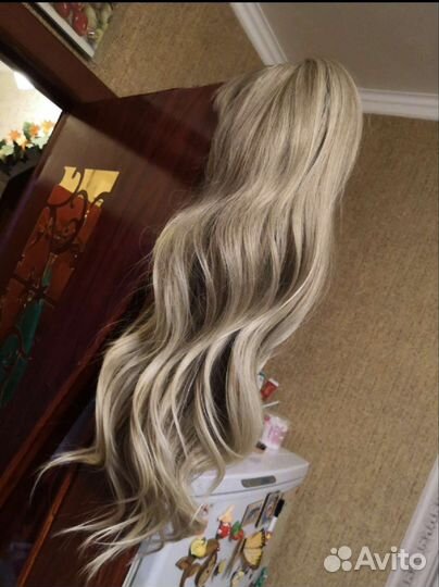 Парик пепельный блонд. Новый