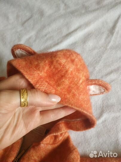 Теплая кофта zara на ребенка, 68р