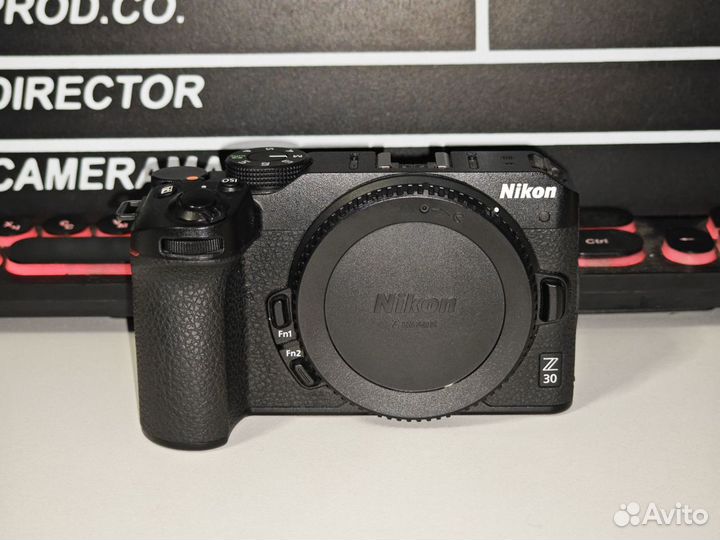 Nikon Z30 Eng menu body