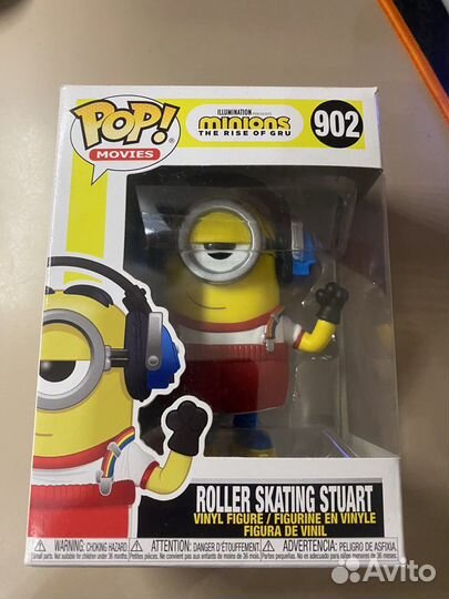 Funko pop (movies) roller skating stuart 902