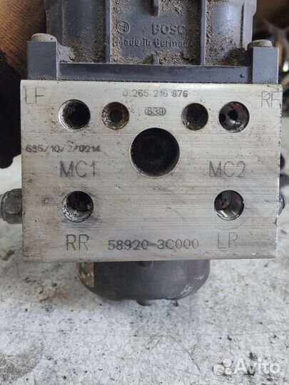 Блок ABS nyundai sonata 4 EF