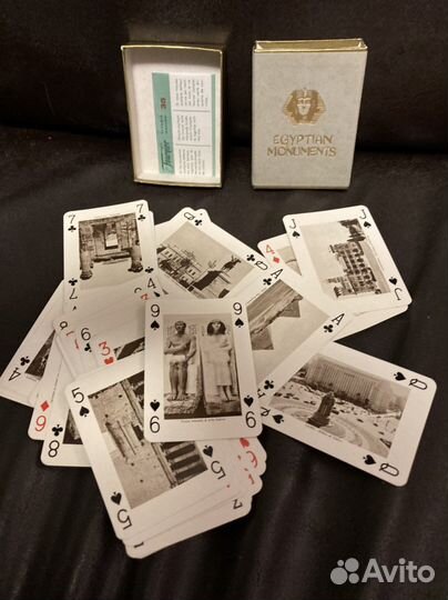 Карты игральные Египет СССР
