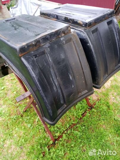 Подкрылки задние на газель